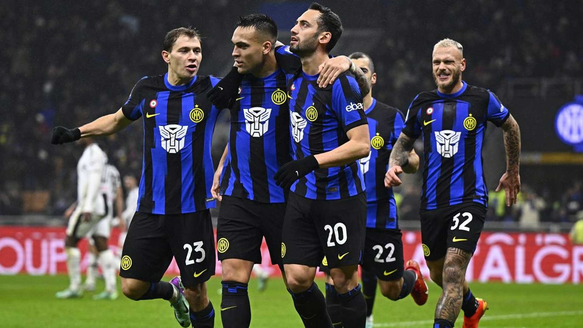 Inter Milan Kalahkan AS Roma 2-0 di San Siro