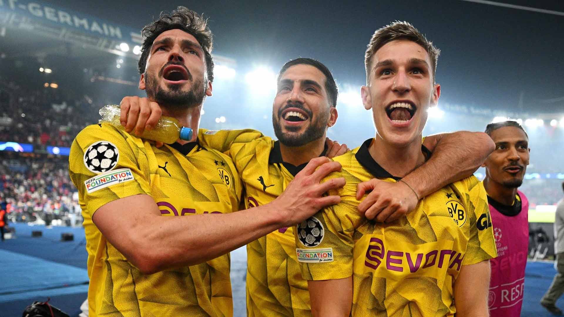 Borussia Dortmund Menang Tipis Atas Eintracht Frankfurt di Bundesliga